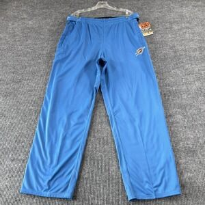 Oklahoma City Thunder Zipway Tearaway Pants Mens 2XL Blue NBA Basketball